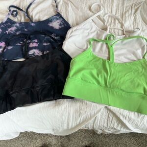 Lot of 4 y-flow lululemon size 8